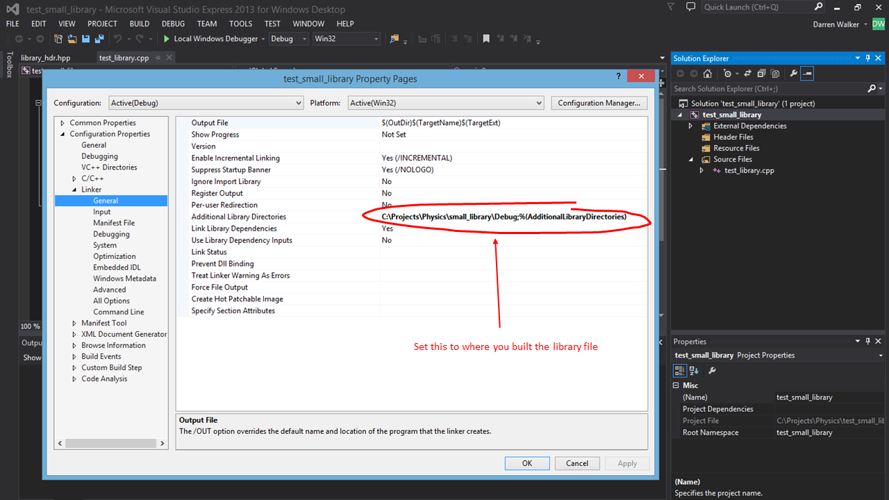 Test properties. Additional options в Visual Studio. Visual Studio build. Библиотеки в вижуал студио. Типы сборок Visual Studio.